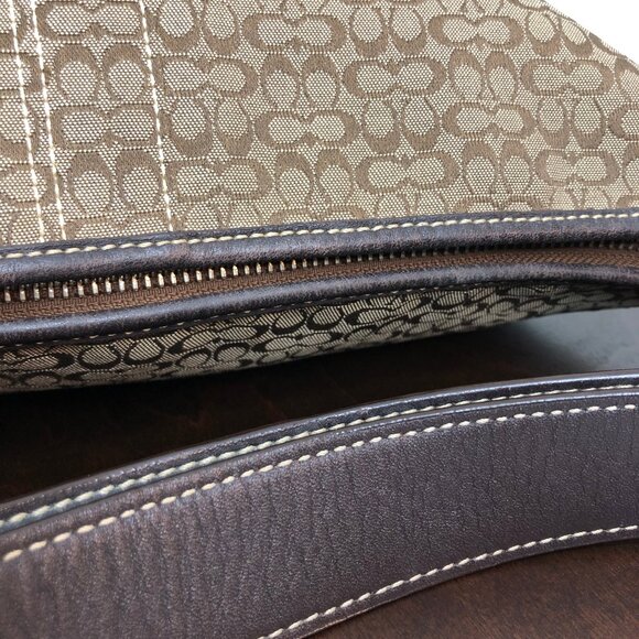 Coach Vintage Signature Large Duffle Shoulder Bag - Picture 6 of 14